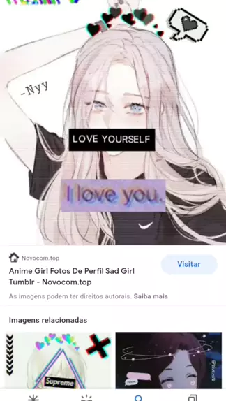 anime fotos de perfil sad girl tumblr